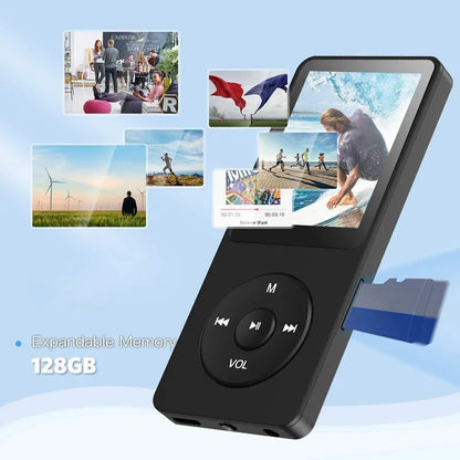 MP3 Player Type-C 32GHiFi Lossless Music Player Student Walkman Swimming Running Riding Built-in Speaker Support FM Radio E-Book