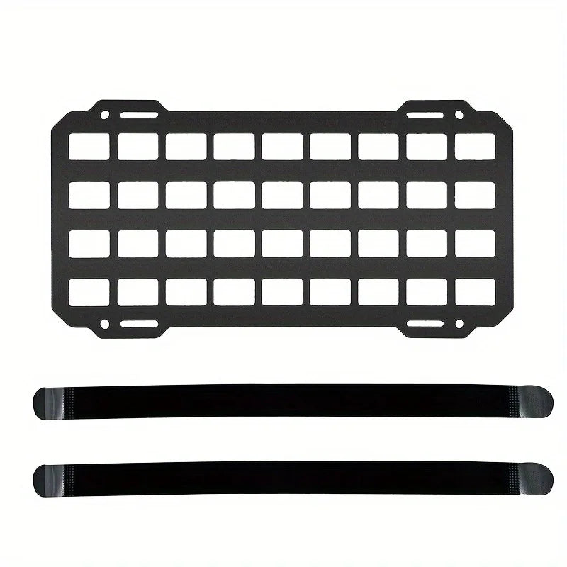 Car storage hanging plate car MOLLE accessories tactical hanging plate sun visor multifunctional storage