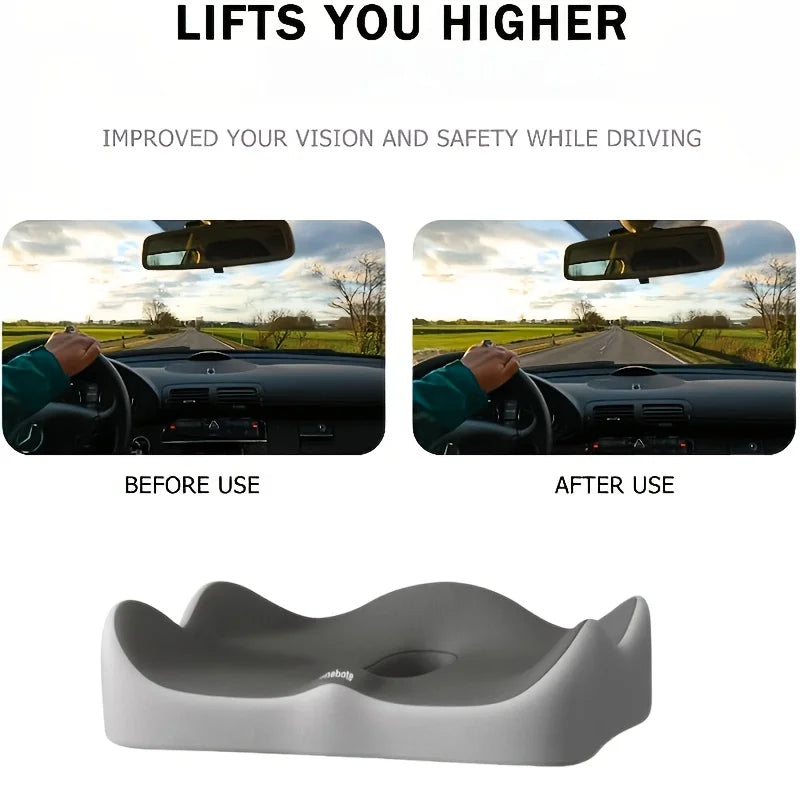 Ergonomic Memory Foam Seat Cushion Orthopedic Tailbone Pillow For Office Chair Car Driving Hip Support Sciatica Pain Relief Pad