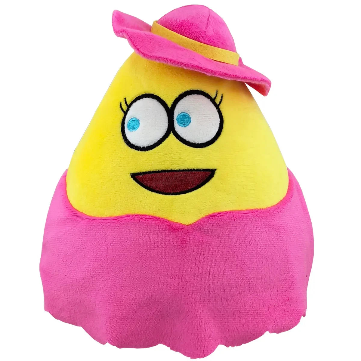 Alien Pou Plush Toy, Black Hat Gentleman Pou Plush, Alien Stuffed Doll Birthday Easter Children's Day Halloween Christmas Gift
