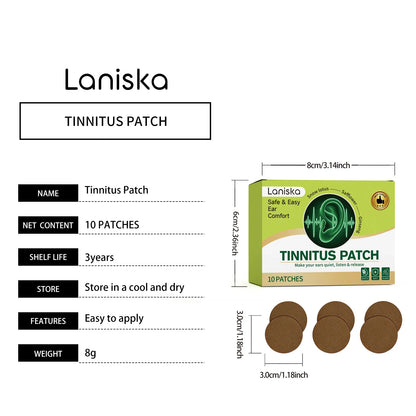 Tinnitus Treatment Patches Relief Ear Buzzing Ringing Deafness Improves Hearing Loss Anti Headache Relaxing Ears Care Stickers
