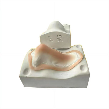 Realistic Silicone Prosthetic Nose & Chin Reusable Hypoallergenic Special Effects Makeup for Cosplay Photography