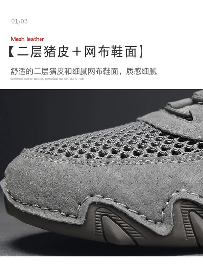 Men's Leather Casual loafers Shoes wedding Dress Shoes New Big Size  Moccasins Shoes Suede shoes High Quality zapatos