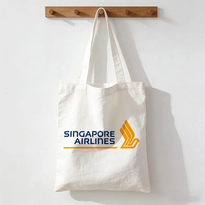 Singapore Airlines Storage Bags Handbag Women Casual Underarm Top Handle Bag Lady Shopping Travel Bags