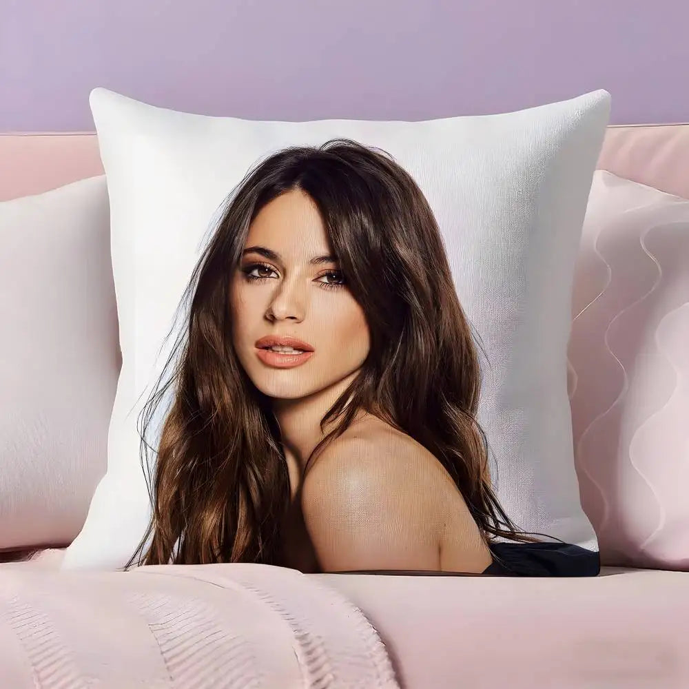 Singer M-Martina S-Stoessel TINI Pillow Case Ultra Soft Skin Friendly Fabric Cloud Like Comfort & Concealed Zipper