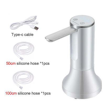 Electric Water Gallon Pump Automatic Smart Water Pump 19 Liters Bottle Foldable Desktop Rechargeable Drinking Water Dispenser