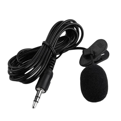 1-5pc Portable Lavalier Microphone Metal Clip Lapel Mic Wired 3.5mm/Type-C/USB For Mobile Phone Laptop DSLR Camera Lound Speaker