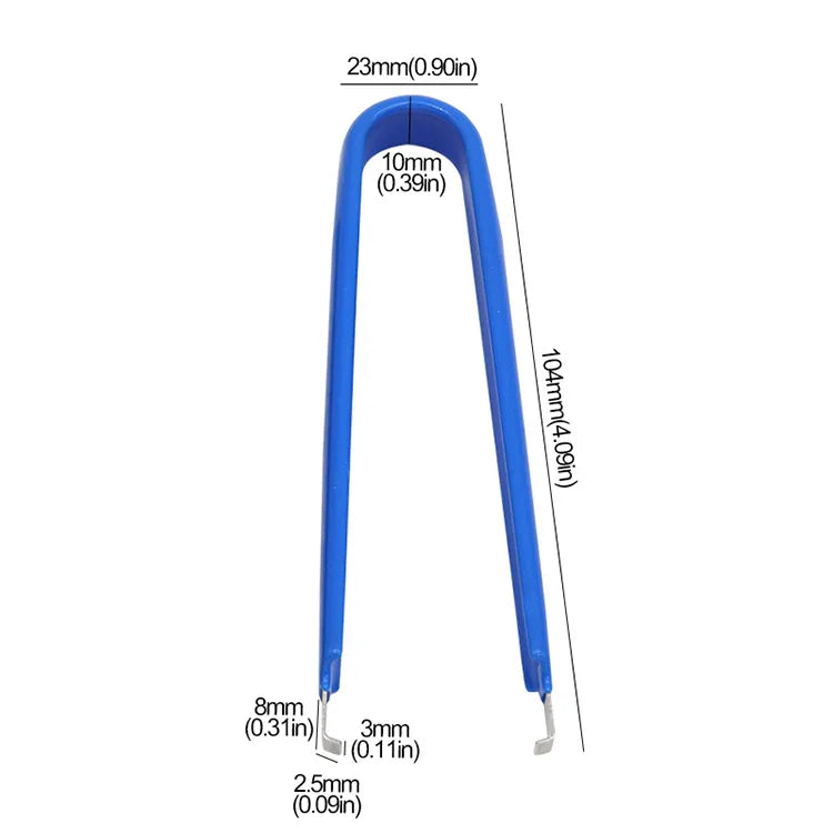 IC Extractor U Type Tweezers Mobile Phone Repair Tool Chip Electronic Component Parts Extraction Removal Puller