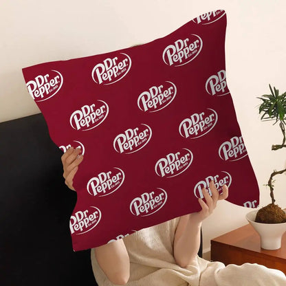classic beverage brand Dr Pepper Pillow Anime Pillow Sofa Bed Head Pillow Cover Cushion Cover 45x45 cm Fashion