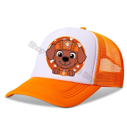 Paw Patrol Child Baseball Caps Cartoon Printed Hat Boys Girls Summer Outdoor Sun Hat Adjustable Peaked Cap Kids Birthday Gifts