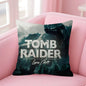Lara Croft Tomb Raider game Double-sided Printed pillow cover Short plush Suitable living room bedrooms sofa throw cushion cover