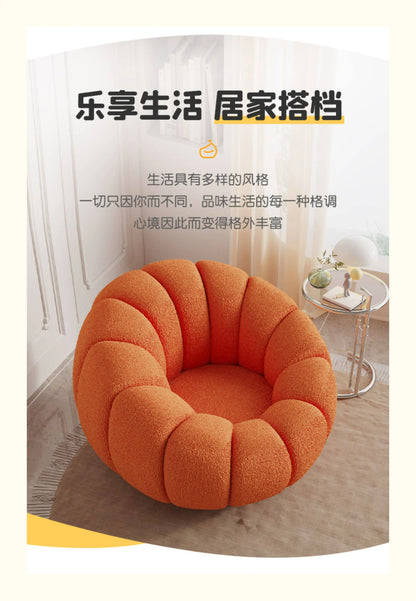 Lazy sofa single double pumpkin sofa reclining sleeping cloud swivel chair bedroom Internet celebrity sofa balcony sedentary