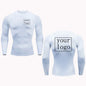 Your Design Logo Top Men Women Print Original Design Tshirts Jogging Workout Gym Quick Dry  New Custom Compression T Shirt