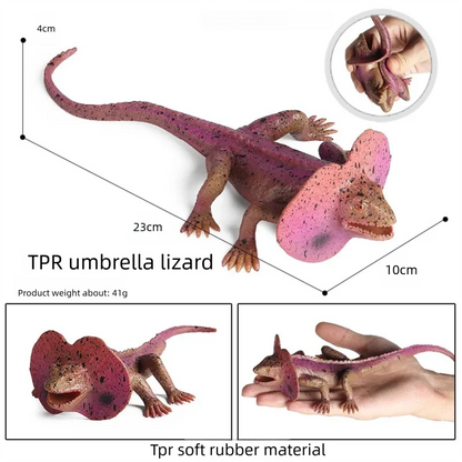 Oenux Simulated Insect Mouse Lizard Sea Animal Models Realistic Dolls Soft Rubber TPR Material Collectibles Halloween Prank Toys