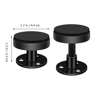 2pcs Headboard Stabilizer Adjustable Threaded Bed Frame Frame Support Bed Anti-shake Noise Reduction Metal Headboard Stopper