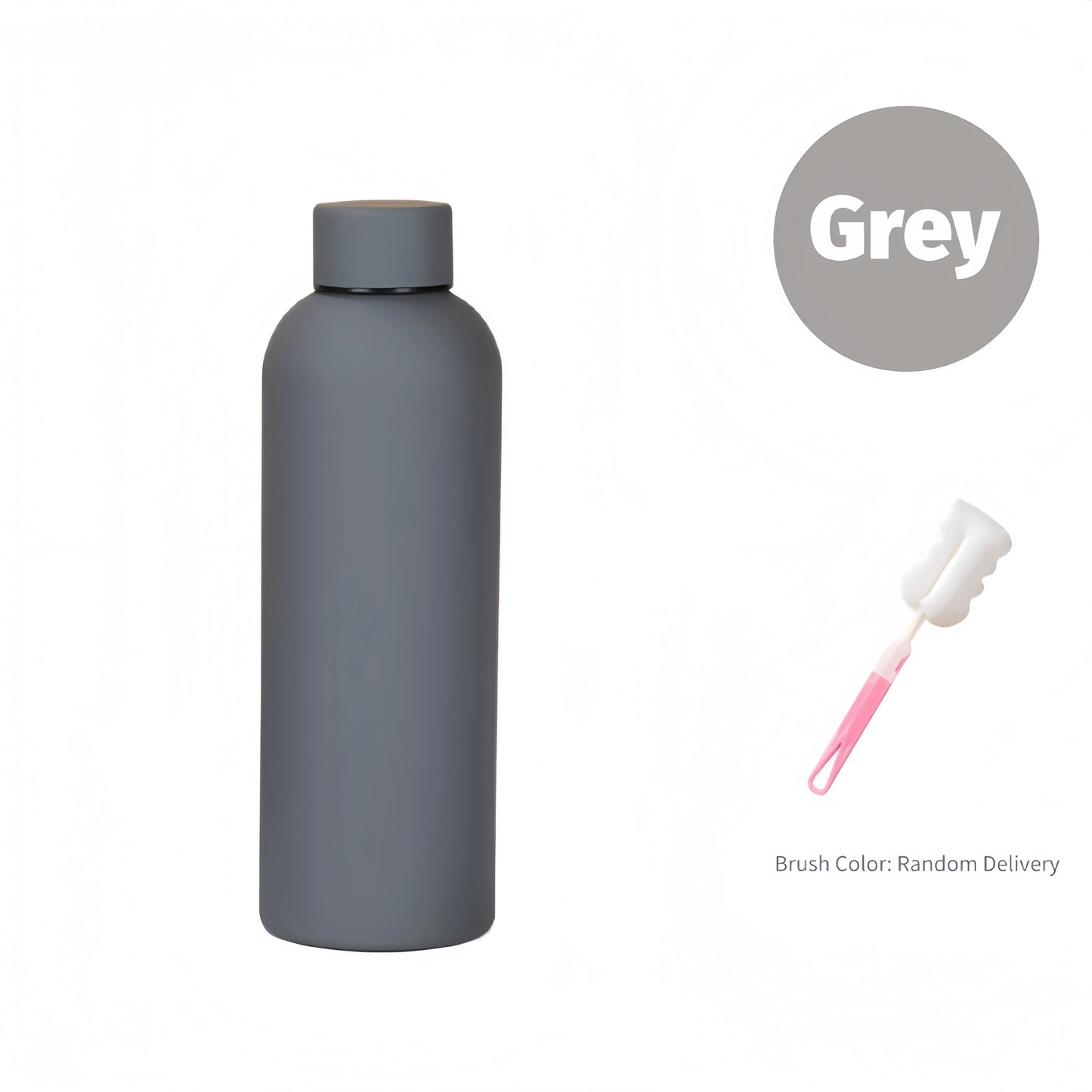 350-750ML Stainless Steel Thermos Cup Portable Small Mouth Water Cup Travel Outdoor Sports Water Bottle Vacuum Flask Gym Kettle