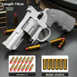 ZP5 357 Revolver Launcher Pistol EVA Soft Dart Bullet Toy Gun Airsoft CS Outdoor Shooting Game Kids Adult Gift