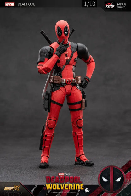 ZDTDS Deadpool & Wolverine X-Men Logan Winston Wilson Assembly Action Figures Collection Movie Doll Joint Mobility Toy Gifts