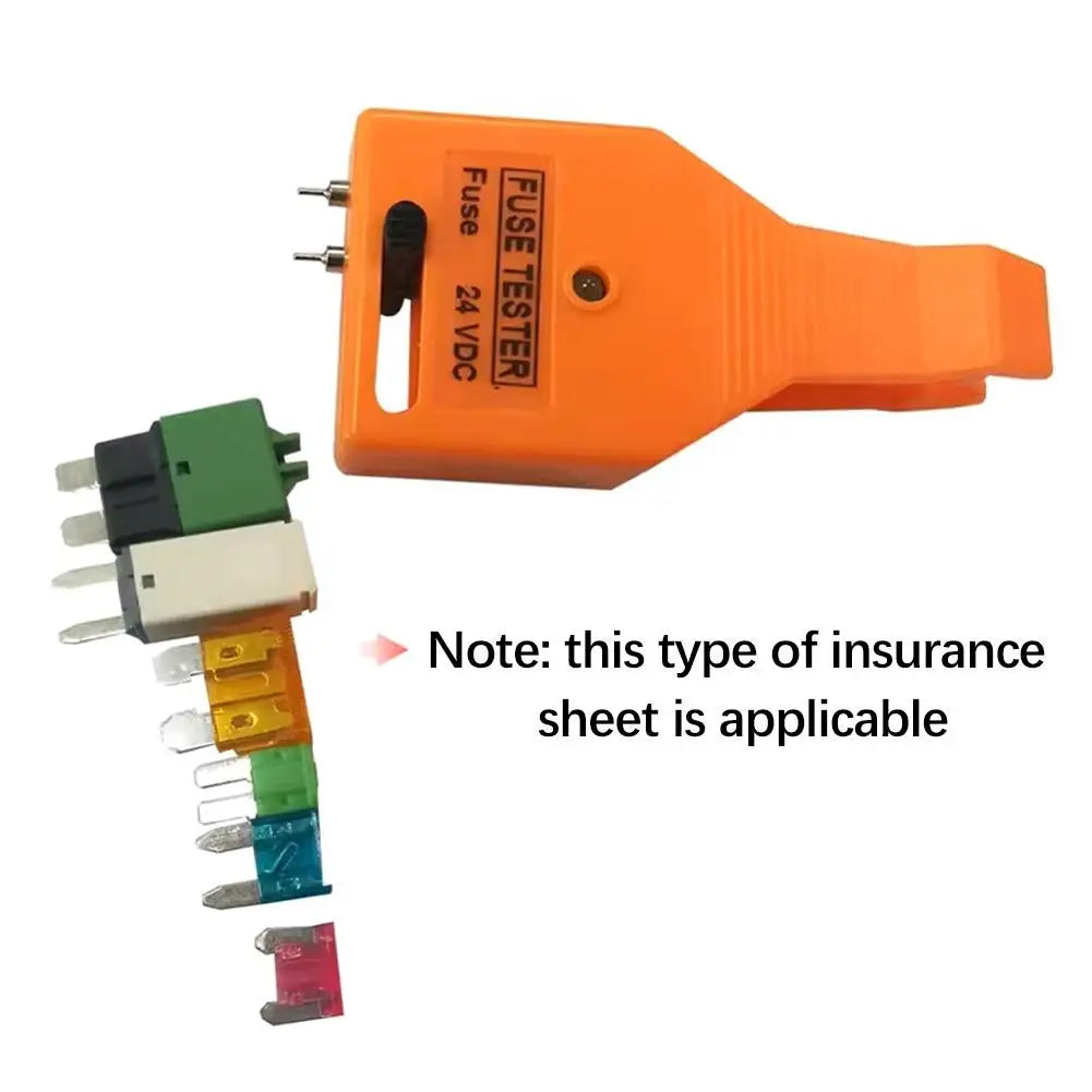 2-in-1 Automotive Fuse Tester & Puller Tool Multi-Functional Car Fuse Checker & Remover for Mini/Standard ATM ATC Fuses