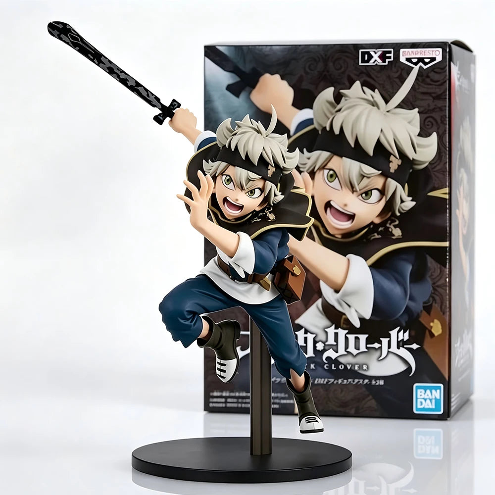 16cm Asta Black Clover Figure Anime Action Figure Scale Figure Collection Model Birthday Gift Doll Toy PVC Standing Posture