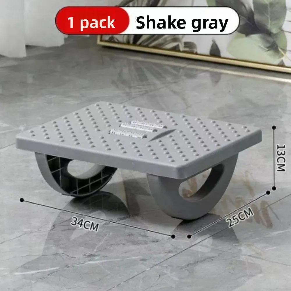 Portability with Massage Rollers Foot Rest 180 Degree Swing Ergonomic Foot Stool Office Foot Rest Under Desk