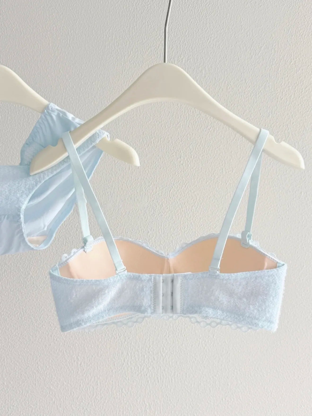 YEMOMO Lace Sexy Bra Set Padded Push Up Small Bust Lift Shaping Half Cup Concealed Bottom Intimate Underwear Set for Women  S-XL