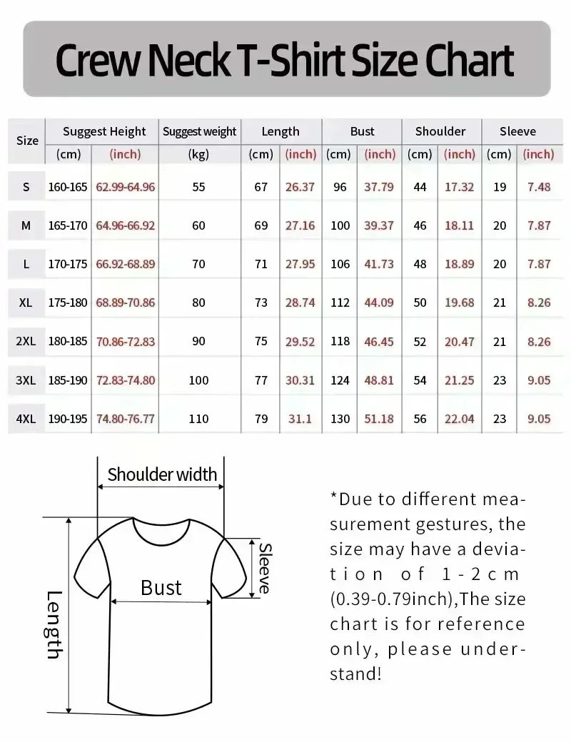 Creative Shark Printed T-shirt Men's 2026 Summer 100% Cotton Loose Breathable Top Outdoor Fashion Men's Wear