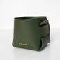 Nordic PU Storage Tray Porch Key Leather Storage Box Desktop Cosmetics Remote Control Sundries Storage Basket