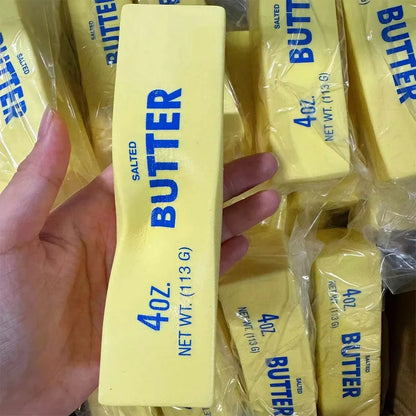 Butter Stick Squishy Toy Slow Rising Squeeze Toy Butter Bar Brick Squishy Fidget Toy Anti Stress Release Hand Relax Gift Toy