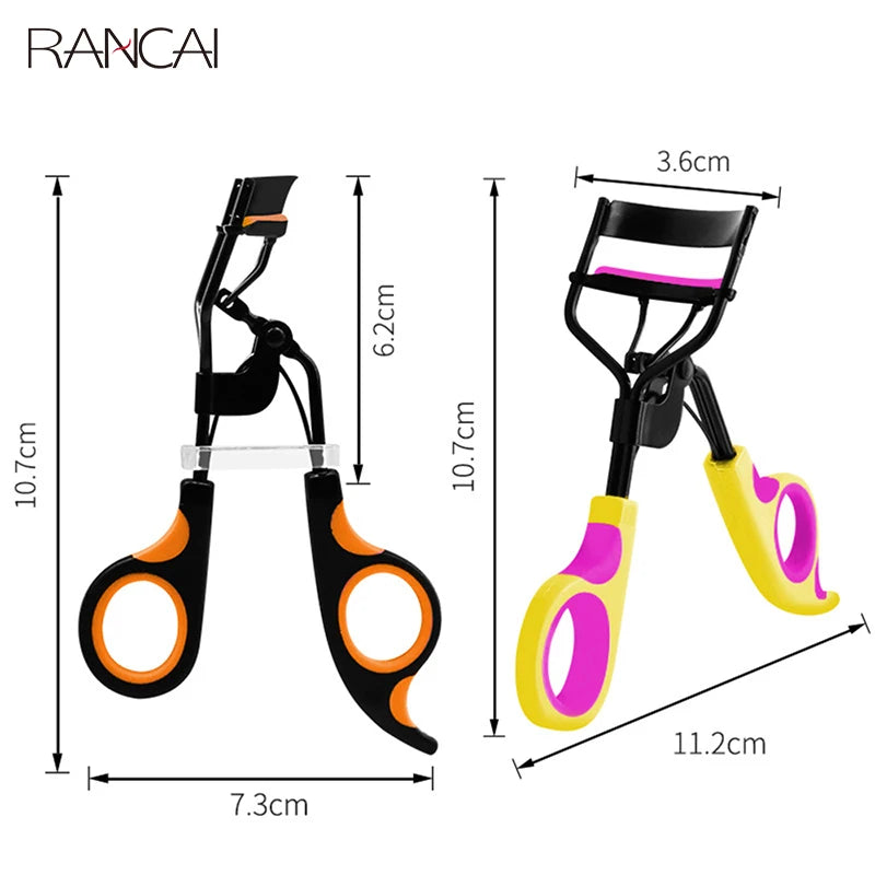 1 Pc Make-up For Women Eyelash Curler Two-color Curling Eyelashes False Aids Lady Portable Makeup Beauty Tools Make Up