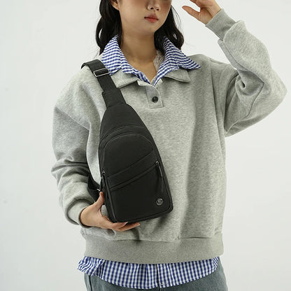 Large Capacity Women's Shoulder Bag Oxford Crossbody Purse Lightweight Travel Pack for Outdoor Hiking Casual Daily