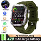 2026 New SmartWatch Men Militray Outdoor GPS Sport Watches Heart Rate Sleep Waterproof Smart Watch IOS Android