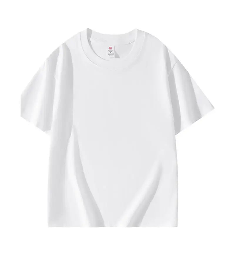 3pcs/lot Custom Workwear 100% Cotton T Shirt 220g Printed Embroidered Team Group Clothing Personalized Work Clothes Uniforms