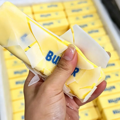 Wax Coating Butter Stick Squishy Sensory Fidget Finger Relax Crunchy Butter Stick Sound Crispy Pinch Butter Bar Toy