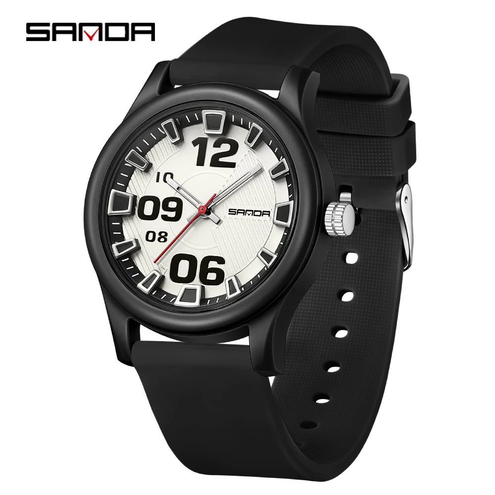 SANDA 3252 Fashion Simple Student Quartz Watch Popular Style Waterproof Suitable For sports And Life And It Is a Gift For Friend