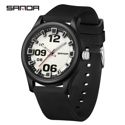 SANDA 3252 Fashion Simple Student Quartz Watch Popular Style Waterproof Suitable For sports And Life And It Is a Gift For Friend