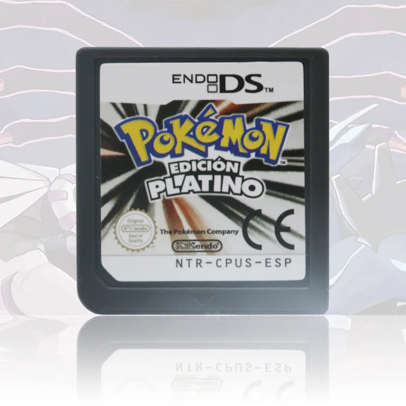 NOE/ESP/ITA/FRA/USA/EUR/AUS Version Pokemon HeartGold SoulSilver Platinum Diamond PearlVideo Game Card For DS 2DS 3DS Console