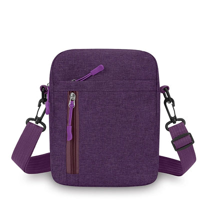 Lightweight Crossbody Bag Men Women Phone Water Resistant Nylon Commuter Travel Student Wallet Card Holder Mini Purse
