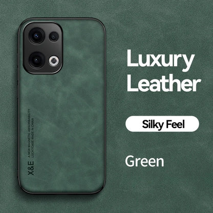 Funda For Oppo Reno 13 Pro 13F 4G 5G Case Car Magnetic Holder Leather Phone Case for Reno13 13pro 5G Soft Frame Shockproof Cover