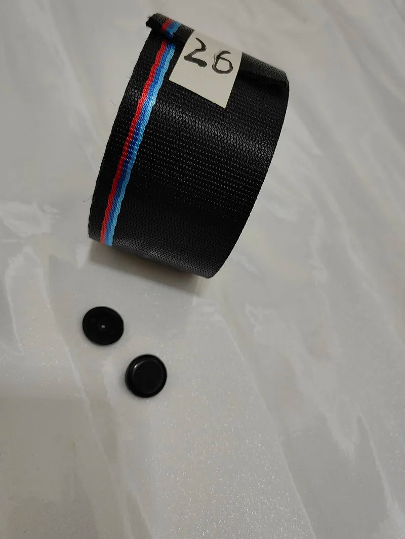 38 Colors 3.6M/Roll Car Modified Seat Belt Webbing Car High-Strength Polyester Seat Safety Belts Car Accessories