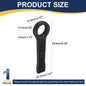 Uxcell Box End Striking Ring Wrench 17mm-48mm Metric CR-V Steel 12-Point Flat Strike Wrench Baking Paint Single Head Spanner