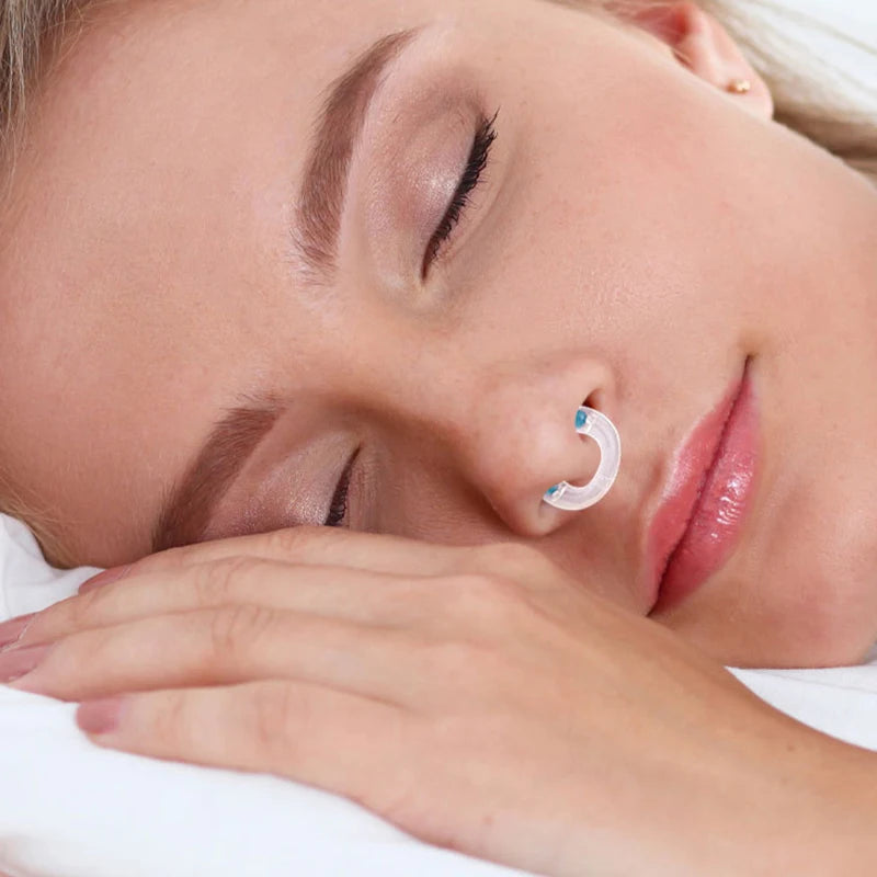 Silicone Magnetic Anti Snoring Nasal Dilator Stop Snore Nose Clip Aid Easy Breathe Improve Sleeping For Men/Women Beauty Health