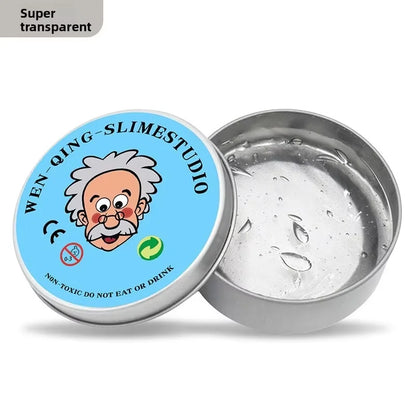 Colorful Non-Newtonian Liquid Decompression Toys Transparent Elastic Modeling Compound Non-Toxic Creative Crafts