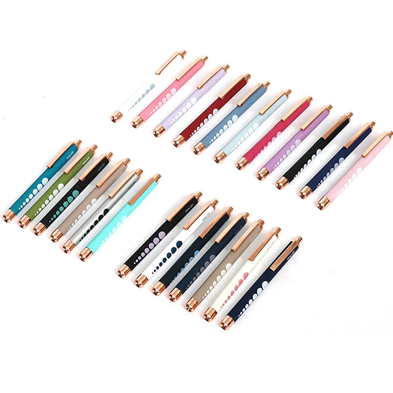 ★★★LED Medical Penlight Flashlight With Pupil Gauge Pocket Clip Pen Light For Doctor Nurse Diagnosis