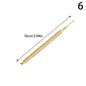 1Pcs Acupuncture Point Probe Stainless Steel Auricular Point Pen Beauty Ear Reflex Zone Massage Needle Detection Health Care
