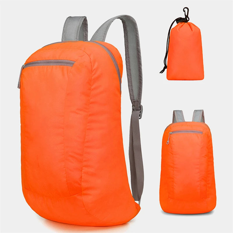Lightweight Backpack Packable Backpack Foldable Outdoor Folding Backpack Travel Daypack Bag Sports Daypack for Men Women