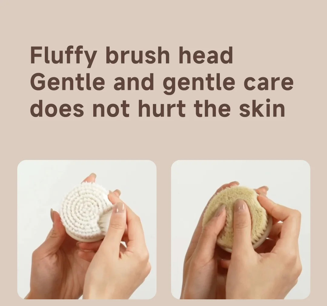 DOCO Electric Shower Brush Foot trimmer Multi functional Back Rubbing Massage Body Rubbing Towel Long handled Back Brushing Tool