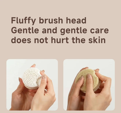 DOCO Electric Shower Brush Foot trimmer Multi functional Back Rubbing Massage Body Rubbing Towel Long handled Back Brushing Tool