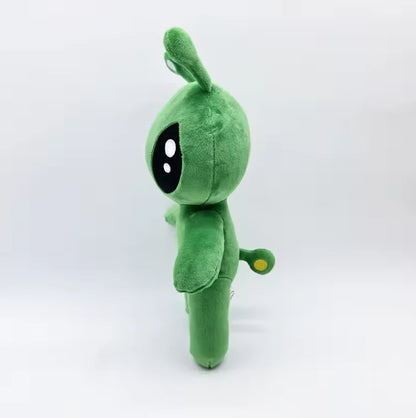 30cm Green Alien Plush Toy Anime Tentacled Horn Alien Monsters Horror Doll Boys Girls Soft Toys Stuffed Throw Pillow Kids Gifts