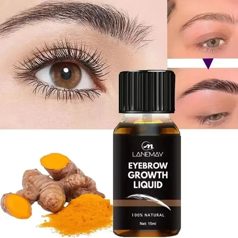 Eyebrow Growth Serum Anti Hairs Loss Product Prevent Baldness Eyelash Hair Growth Fuller Thicker Lengthening Eyebrow Makeup